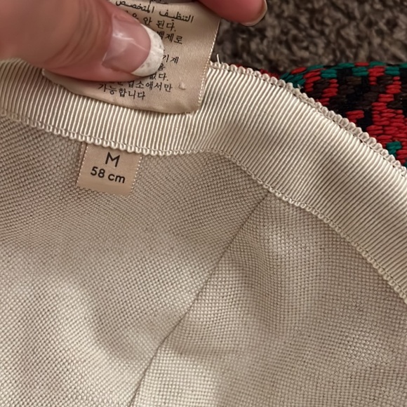 Gucci Red Green baseball cap - Picture 8 of 8